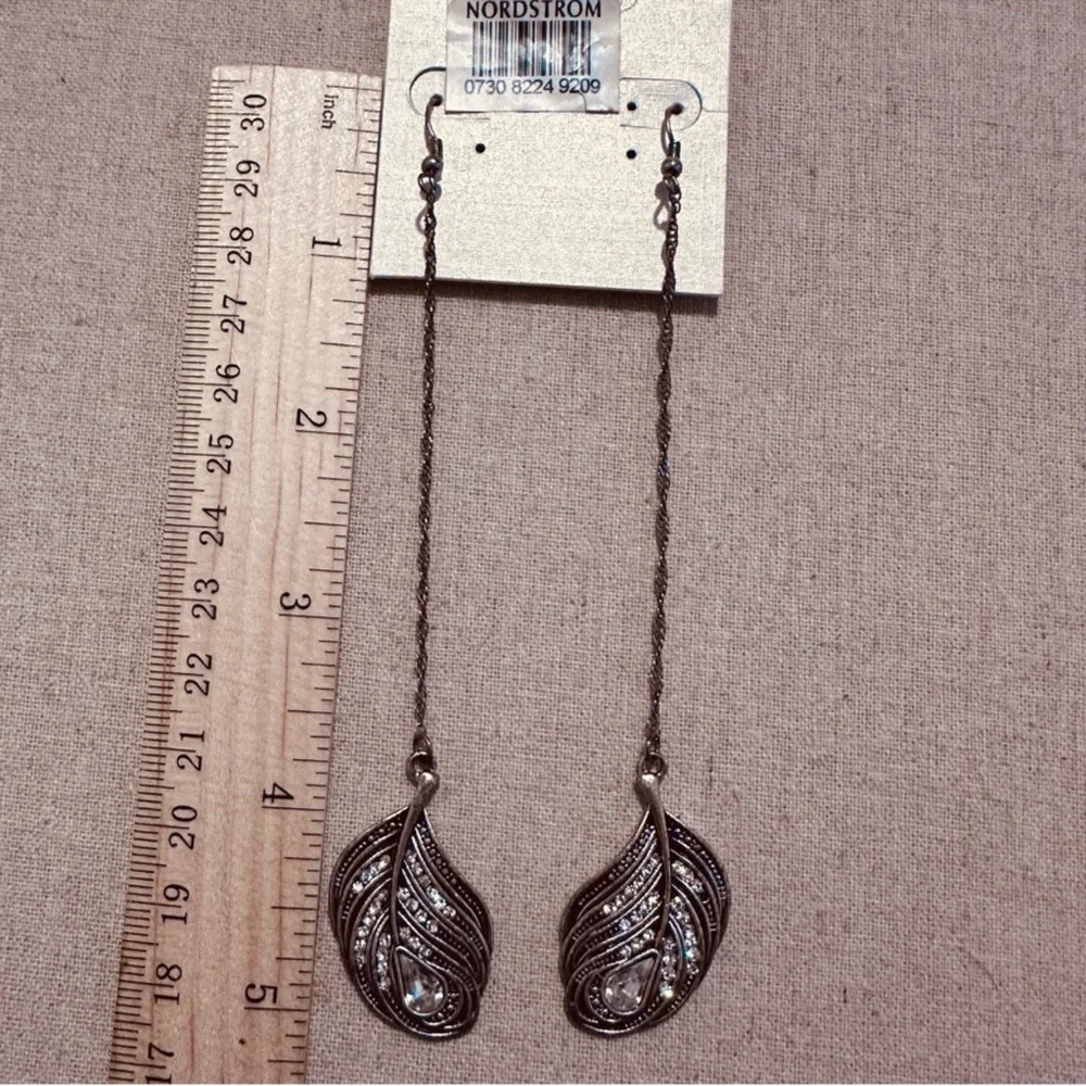 Alexia Crawford • Nordstrom | Earrings | Feather Chandelier Earrings | Festival